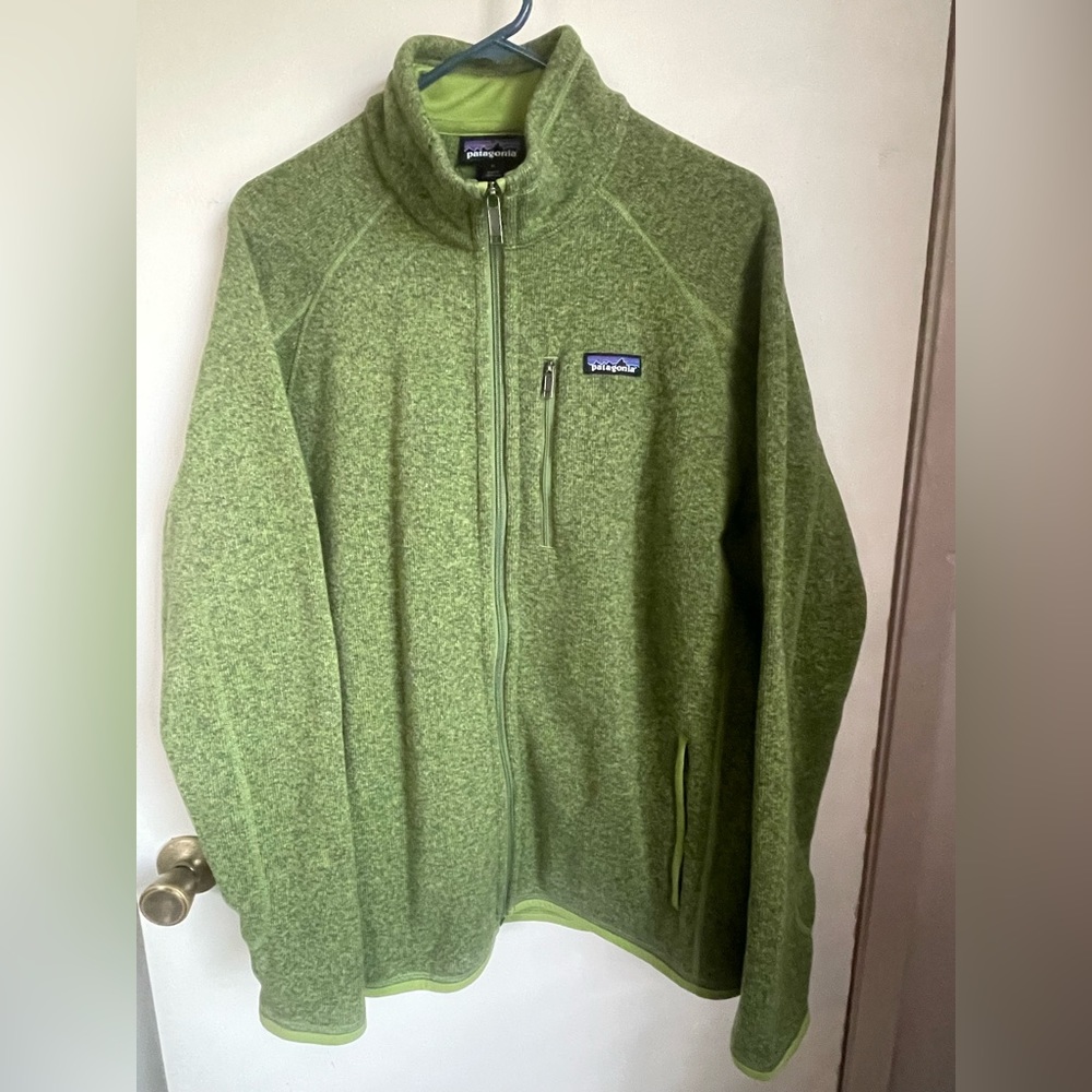 New without tags - Patagonia Men’s Better Sweater Jacket Large Green